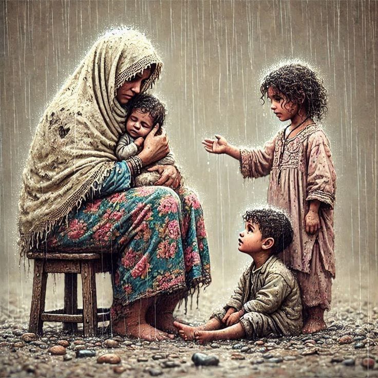 قصة خبز السماء/ أم ياسين مع الاطفال